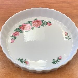 Christineholm 9” Porcelain Quiche or Pie Dish